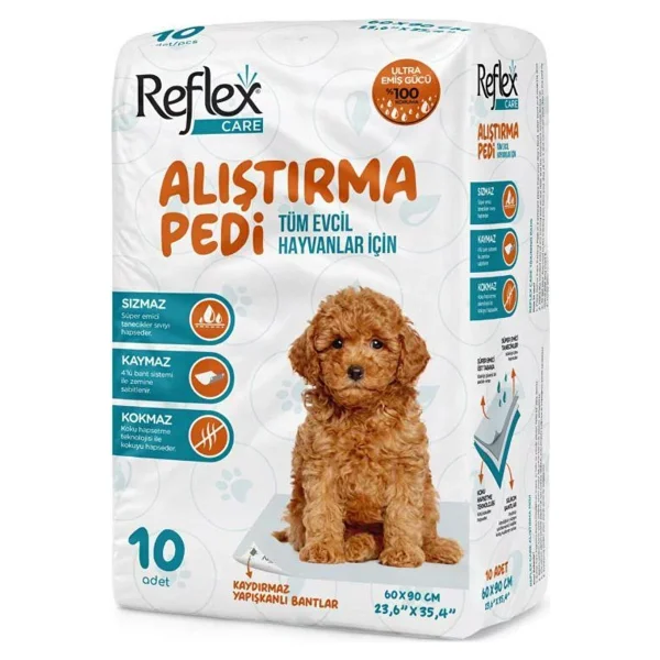 Reflex Care Kaydırmaz Köpek Alıştırma Pedi 60x90cm (10'lu) - Görsel 2