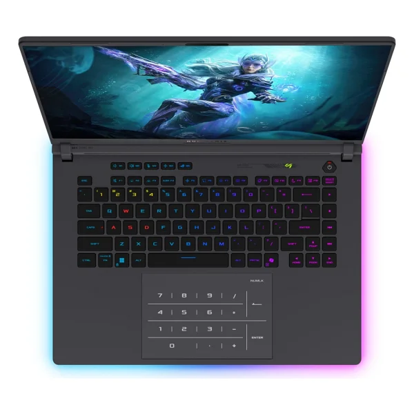 Asus Rog Strix G16 G615LW Intel Ultra 9 290HX Plus Aı 24GB Ddr5 512GB SSD 16GB/RTX5080 175W 16-Inch 2.5k (2560 x 1600, Wqxga 300Hz 3ms Freedos Gaming Laptop WTS283F01+ZETTAÇANTA - 512 GB - 24 GB - Görsel 4