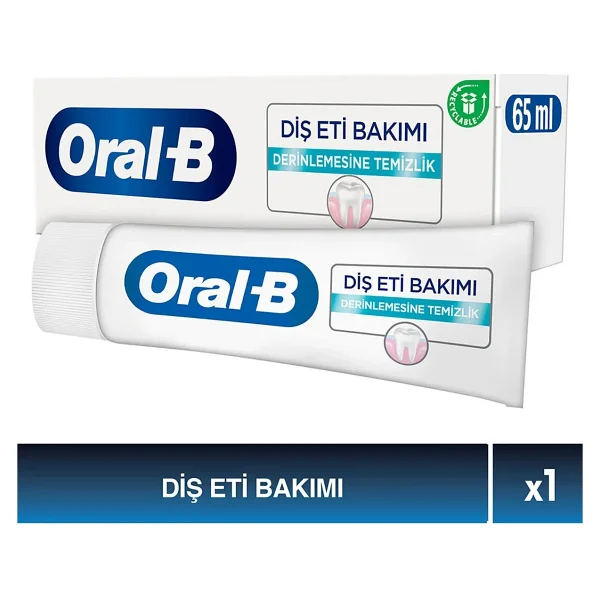Oral-B Diş Eti Bakımı Derinlemesine Temizlik 65 Ml Florürlü Diş Macunu - Görsel 7