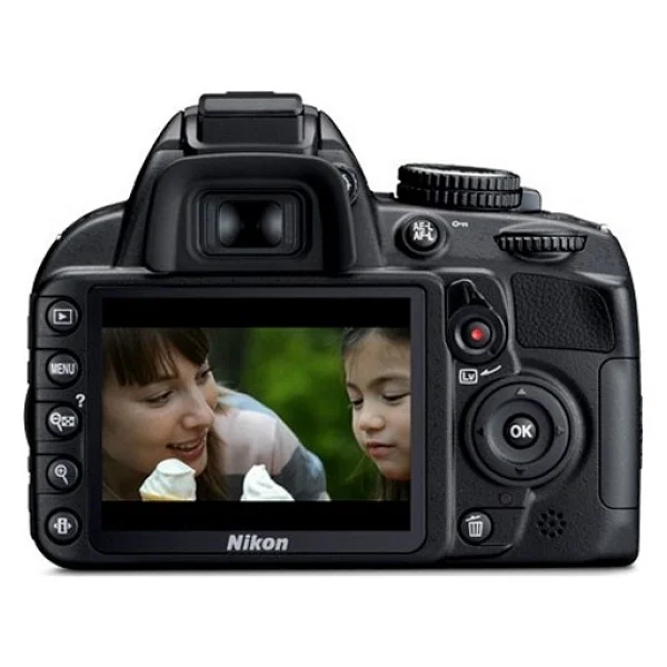 Nikon D3100 + 18-55mm Lens Dslr Fotoğraf Makinesi - Görsel 4
