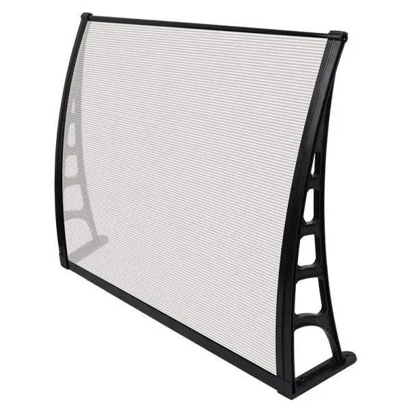 Gardenplast Crocus Kapı Pencere Üstü Pratik Sundurma 80x120 Cm -Şeffaf - Görsel 5