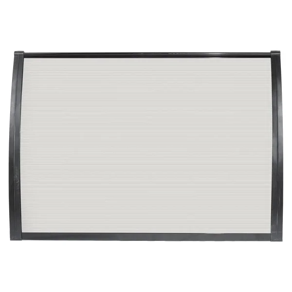 Gardenplast Crocus Kapı Pencere Üstü Pratik Sundurma 80x120 Cm -Şeffaf - Görsel 6