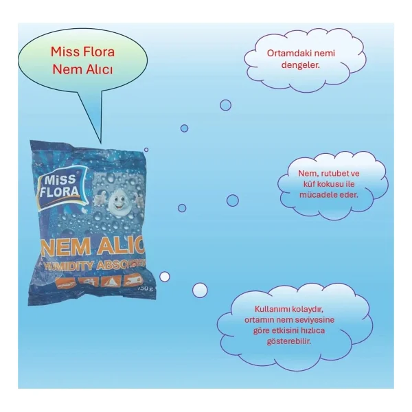 Miss Flora Nem Alıcı 450 G Yedek 24'lü Paket - Görsel 2