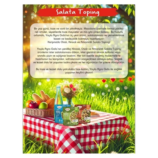 Yayla Kinoalı Salata Toping 150 Gr - Görsel 2