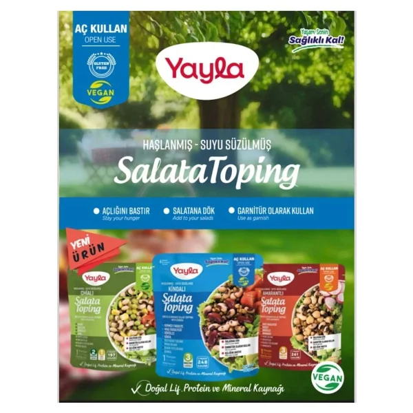 Yayla Kinoalı Salata Toping 150 Gr - Görsel 3