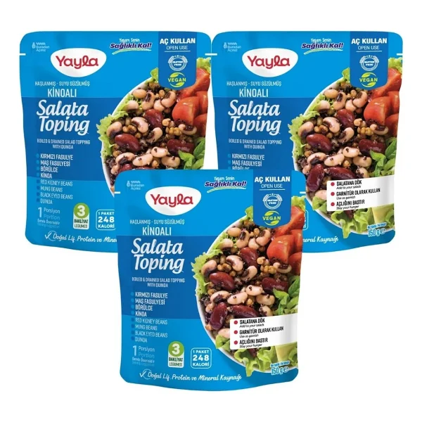 Yayla Kinoalı Salata Toping 150 Gr - Görsel 5