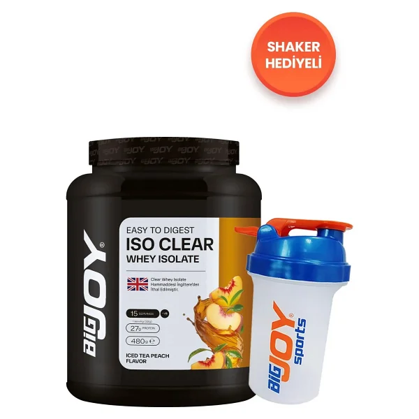 Bigjoy Iso Clear Whey Isolate 480 Gr Protein Tozu - Görsel 3