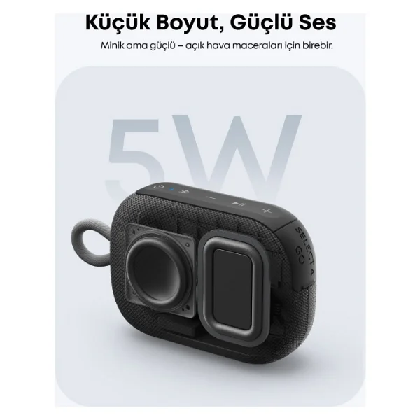 Anker Soundcore Select 4 Go TWS Siyah Bluetooth Hoparlör - Görsel 3