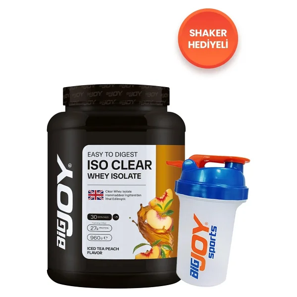 BigJoy Iso Clear Whey Isolate 960 gr Protein Tozu - Görsel 3