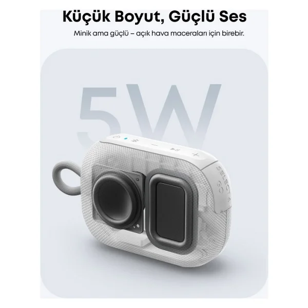 Anker Soundcore Select 4 Go TWS Beyaz Bluetooth Hoparlör - Görsel 3