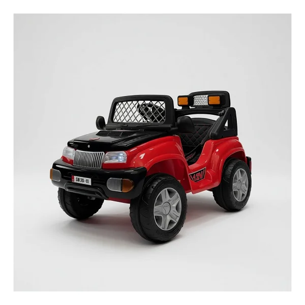 PİLSAN Samy Range Akülü Araba 12 V Kırmızı - Görsel 4