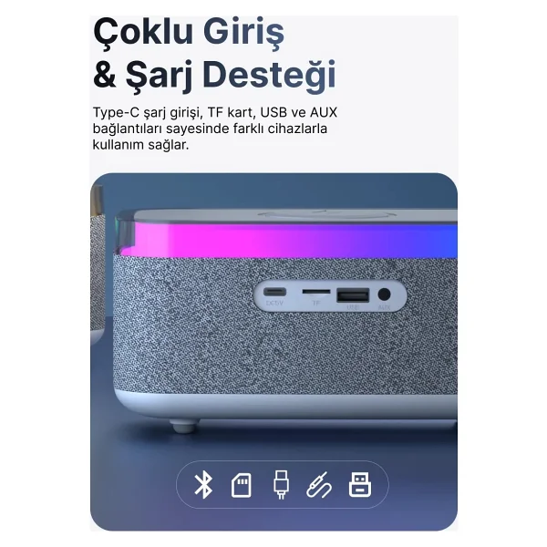 Mikado Md-W8 Bluetooth Hoparlör - Görsel 5