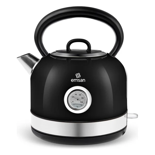 Emsan Retro 2202 Siyah 2200 W Su Isıtıcısı - Görsel 3