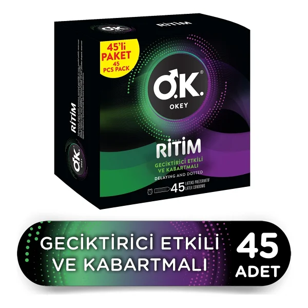 Okey Ritim 45'li Prezervatif - Görsel 5