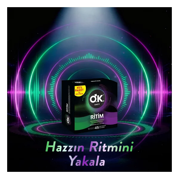 Okey Ritim 45'li Prezervatif - Görsel 4