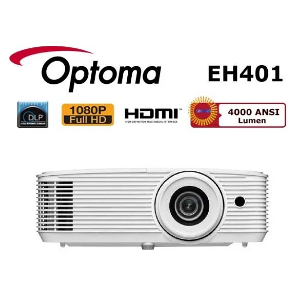 Optoma Eh401 4000 Lümen Full HD Projeksiyon Cihazı - Görsel 6