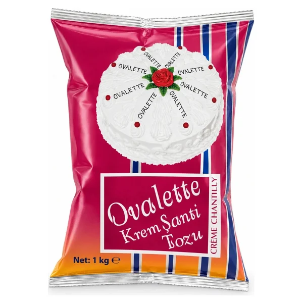 Ovalette 1 Kg Toz Krem Şanti - Görsel 3