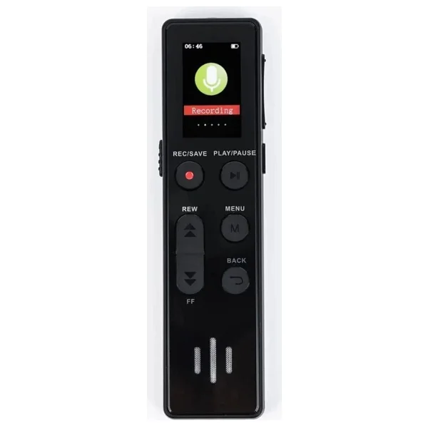 Kb 95 LED Ekranlı 64 GB Mp3 Çalar Kesintisiz Kayıt 35 Saat,Ses Sensörlü Kingboss - Görsel 6