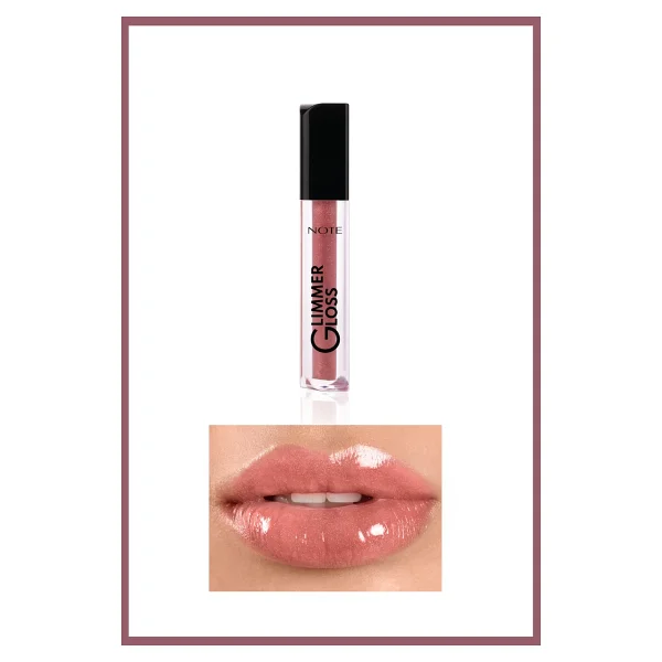 Note Glimmer Gloss 30 Iconic Pink Dudak Parlatıcısı - Görsel 4