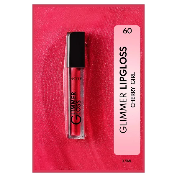 Note Glimmer Gloss 60 Cherry Girl Dudak Parlatıcısı - Görsel 3