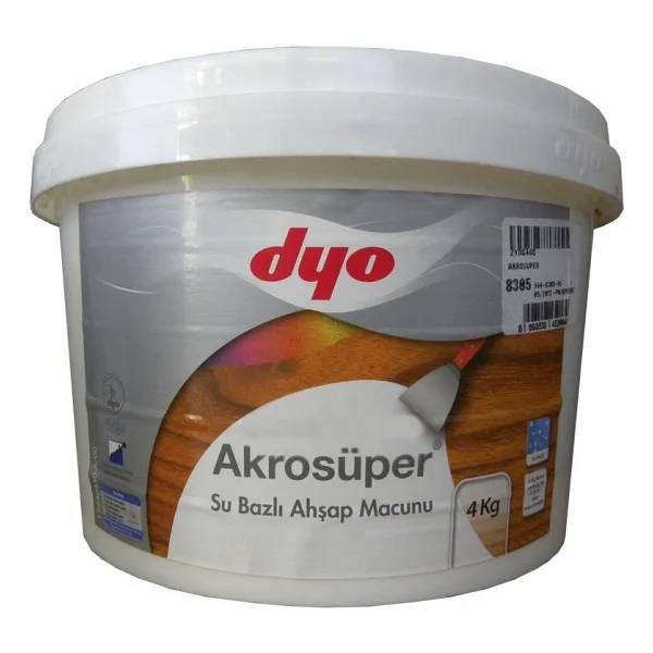 Dyo Akrosüper 4 Kg Ahşap Macunu - Görsel 4