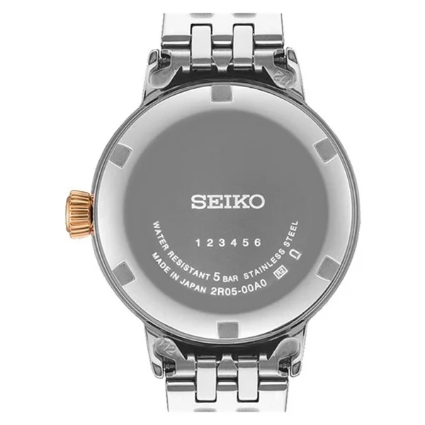 Seiko Presage Cocktail Time Sre009 Gümüş-Rose Gold Kadın Kol Saati - Görsel 3