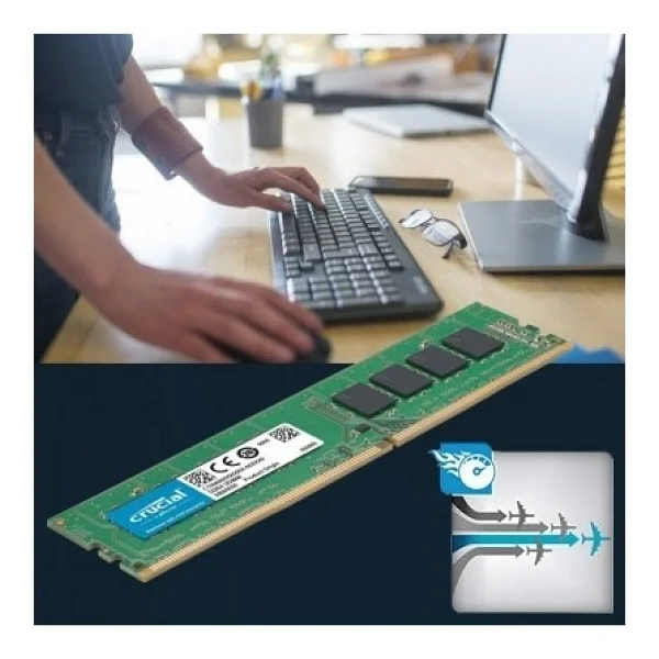 Crucial Basics 8 GB 2666 MHz Cl19 Cb8gu2666 DDR4 RAM - Görsel 5