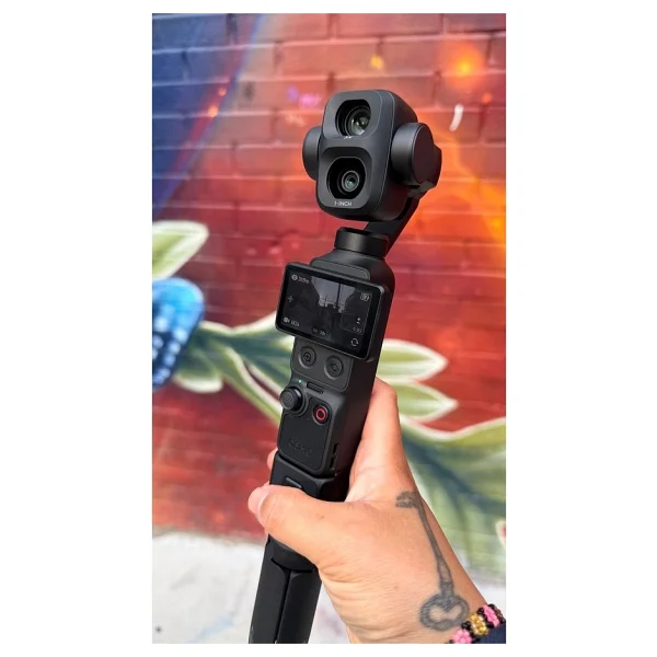 Djı Osmo Pocket 4p - Vlog Combo - Black Kamera - Görsel 2