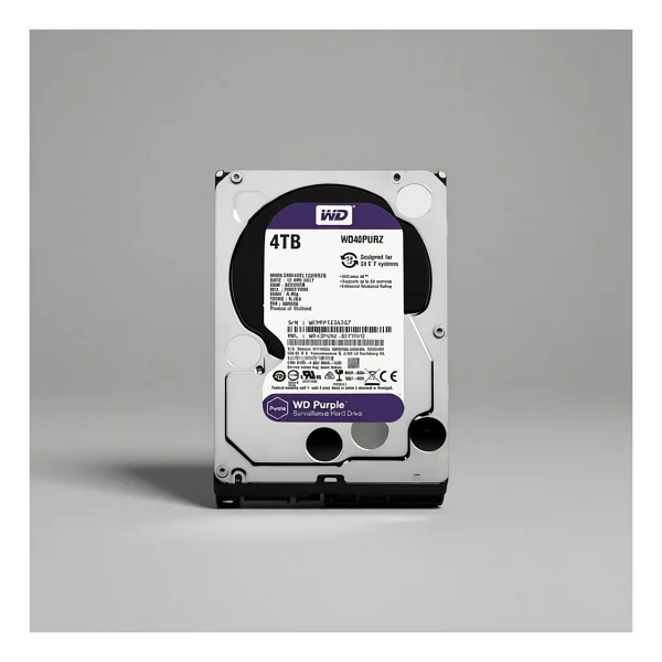 Western Digital Purple Wd40purz Sata 3.0 5400 Rpm 3.5" 4 TB Harddisk - Görsel 3