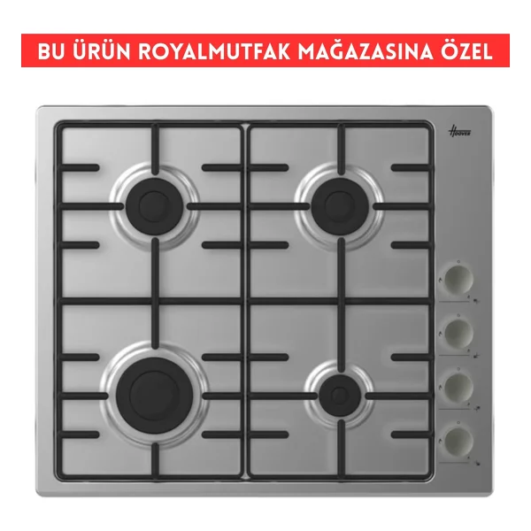 Hoover Valenes Telefon Bağlantılı İnox-Siyah Ankastre Set (Ho3158b+ Hhw6lmx/Tk Emaye + Hch6mxtk) - Görsel 4