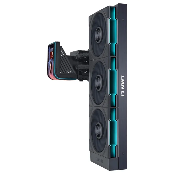 Lian Li Hydroshift Iı OLED Curved 360tl G89.Ghs2oldc36tb.00 360 Mm Siyah İşlemci Sıvı Soğutucu - Görsel 3