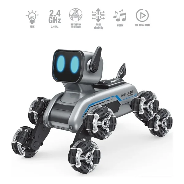 Vardem Jın-2950-1 8 Tekerli Oyuncak Robot - Görsel 5