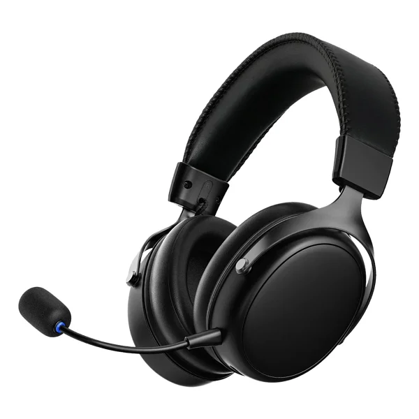 Akko Verge S9 Ultra Siyah 7.1 USB Kablolu/Kablosuz Kulak Üstü Oyuncu Kulaklığı