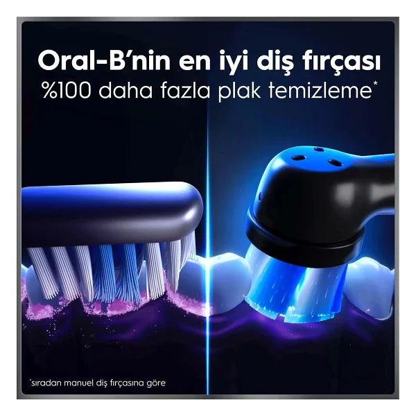 Oral-B İo 10 Kozmik Siyah Şarjlı Diş Fırçası - Görsel 6