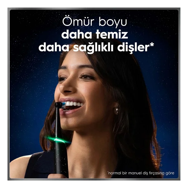 Oral-B İo 10 Kozmik Siyah Şarjlı Diş Fırçası - Görsel 7