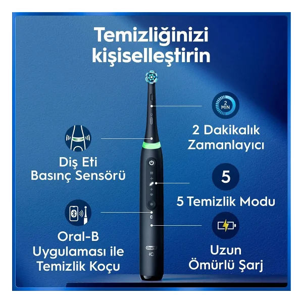 Oral-B İo 5 Şarjlı Diş Fırçası - Görsel 4