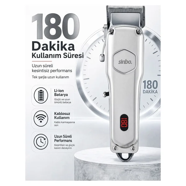 Sinbo Shc-1905 Sakal Ve Saç Kesme Makinesi - Görsel 2