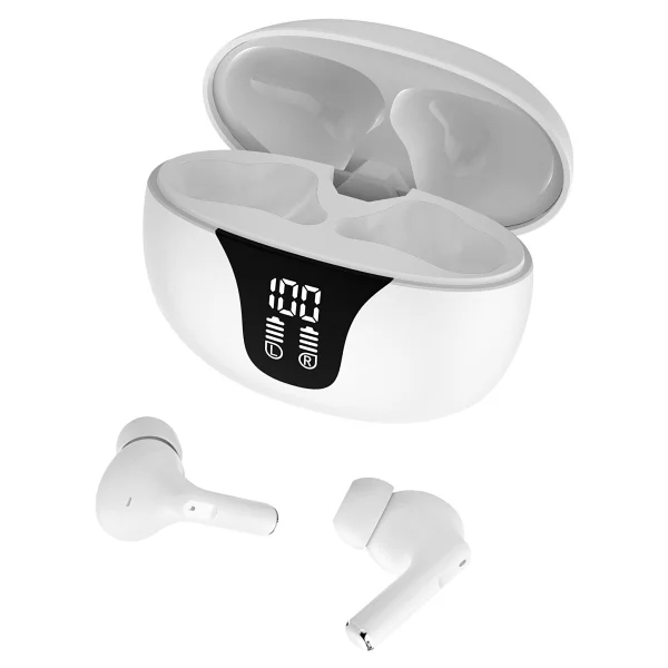 S-Link Airlite X-4 ANC TWS Beyaz Kulak İçi Bluetooth Kulaklık - Görsel 3
