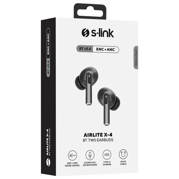 S-Link Airlite X-4 ANC TWS Kulak İçi Bluetooth Kulaklık - Görsel 10