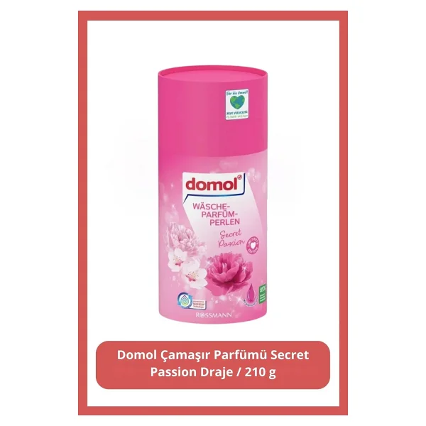 Domol Secret Passion Draje Çamaşır Parfümü 210 Gr - Görsel 2