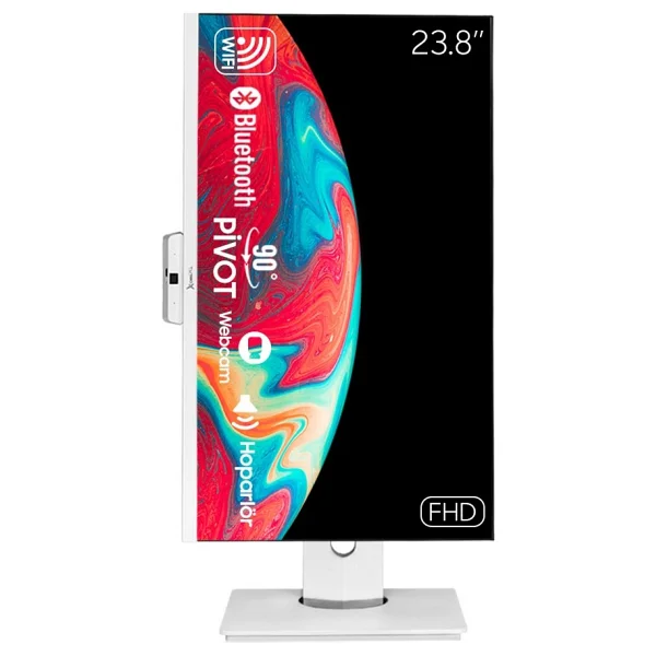 Turbox Tax2029 İ3 6100 16gb RAM 480gb SSD 23.8 İnç FHD Pivot Wi-Fi BT Webcam All İn One PC - Görsel 3