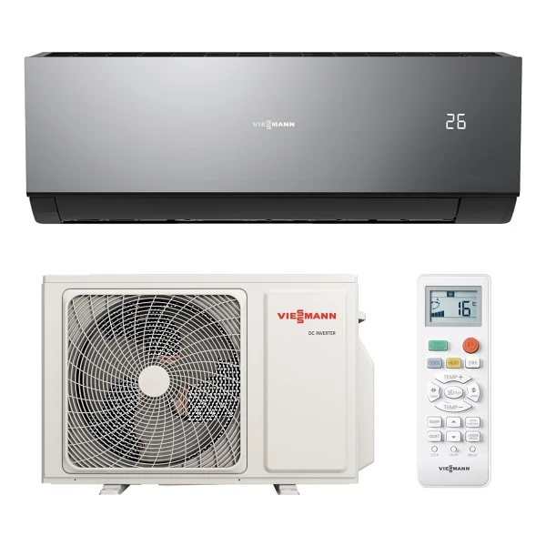 Viessmann Vitoclima 200-S/He Trend Black Swaa200mha035 A++ 12000 Btu Inverter Duvar Tipi Klima - Görsel 2