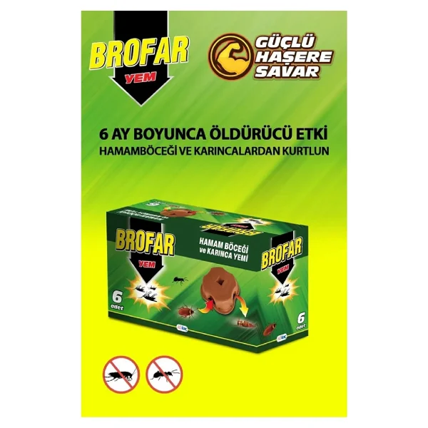 Brofar Hamamböceği Ve Karınca Yemi Istasyonu X 3 Paket - Görsel 3