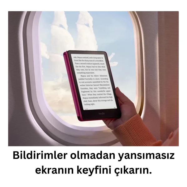 Amazon Kindle Paperwhite 12. Nesil Reklamlı 16 GB 7" E-Kitap Okuyucu - Görsel 7
