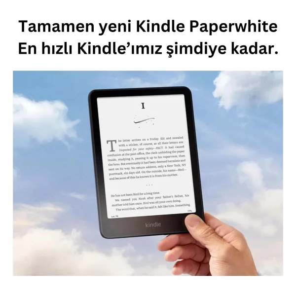 Amazon Kindle Paperwhite 12. Nesil Reklamlı 16 GB 7" E-Kitap Okuyucu - Görsel 9