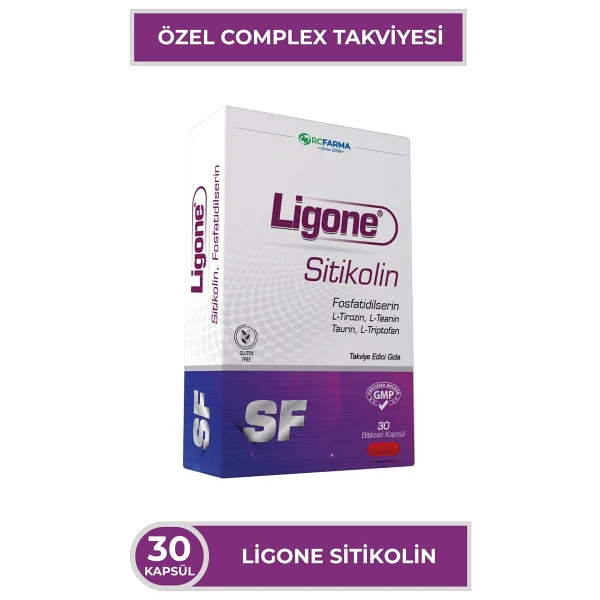 Ligone Sitikolin Fosfatidilserin 30 Kapsül - Görsel 3