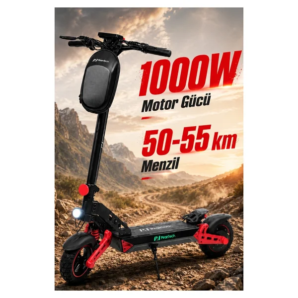 Pirantech D2 Pro 2000 W Elektrikli Scooter - Görsel 2