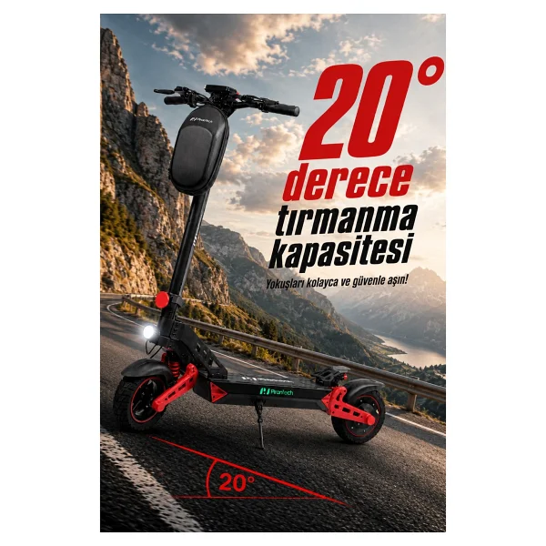 Pirantech D2 Pro 2000 W Elektrikli Scooter - Görsel 3