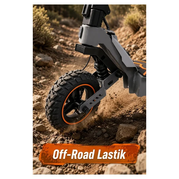 Pirantech F1 1000 W Katlanabilir Elektrikli Bisiklet - Görsel 3