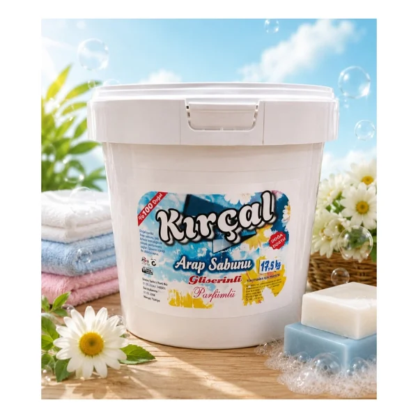 Kırçal Jel Gliserinli Parfümlü Arap Sabunu 17.5 Kg - Görsel 2